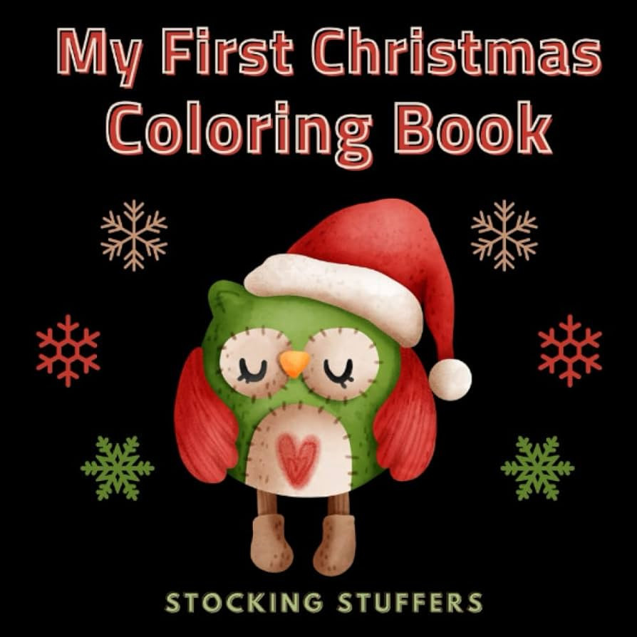 Stocking Stuffers : My First Christmas Coloring Book: Stocking Stuffers for Toddlers 1-3 3-5 Boys... | Amazon (US)