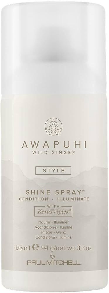 Awapuhi Wild Ginger by Paul Mitchell Shine Spray, Conditions + Adds Luminosity, For All Hair Type... | Amazon (US)