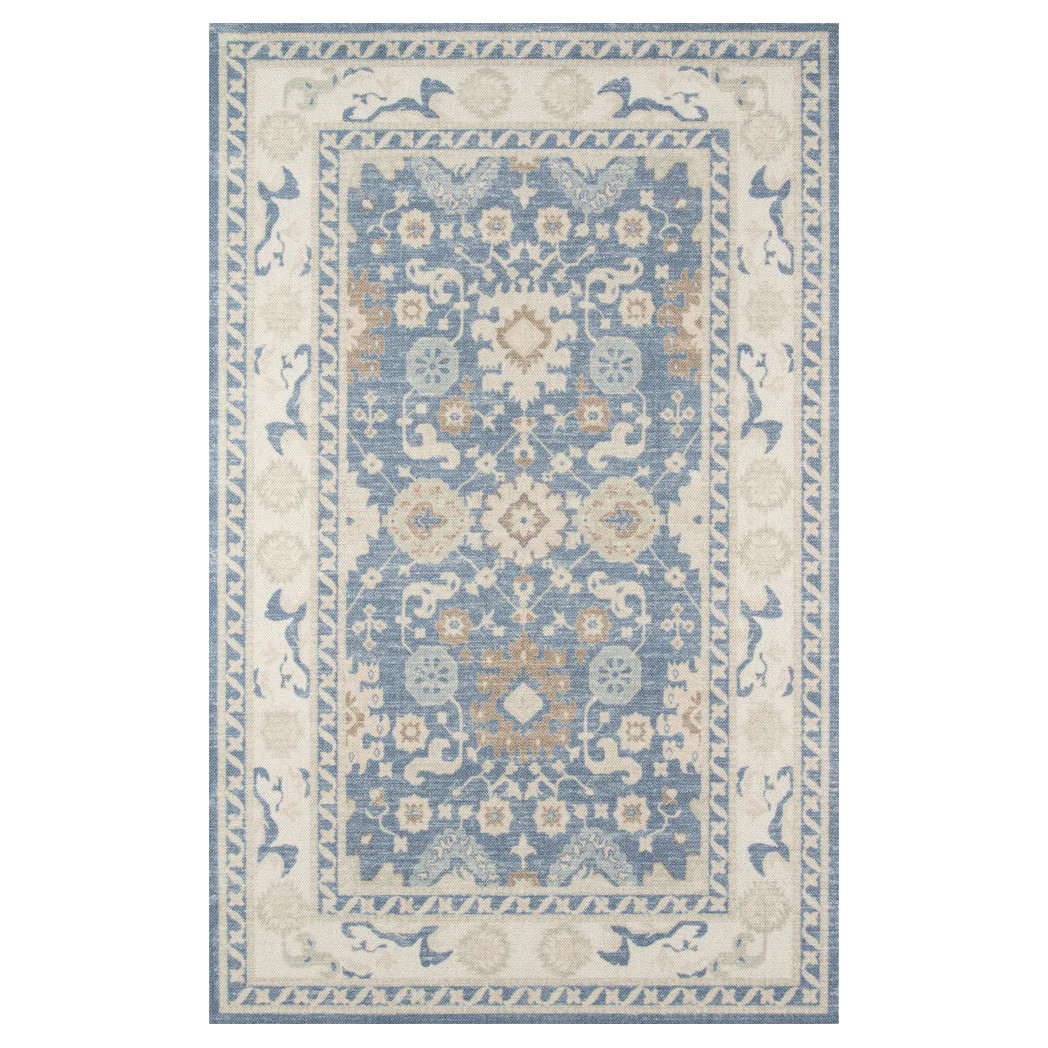 Adaline Light Blue Rug | Mintwood Home