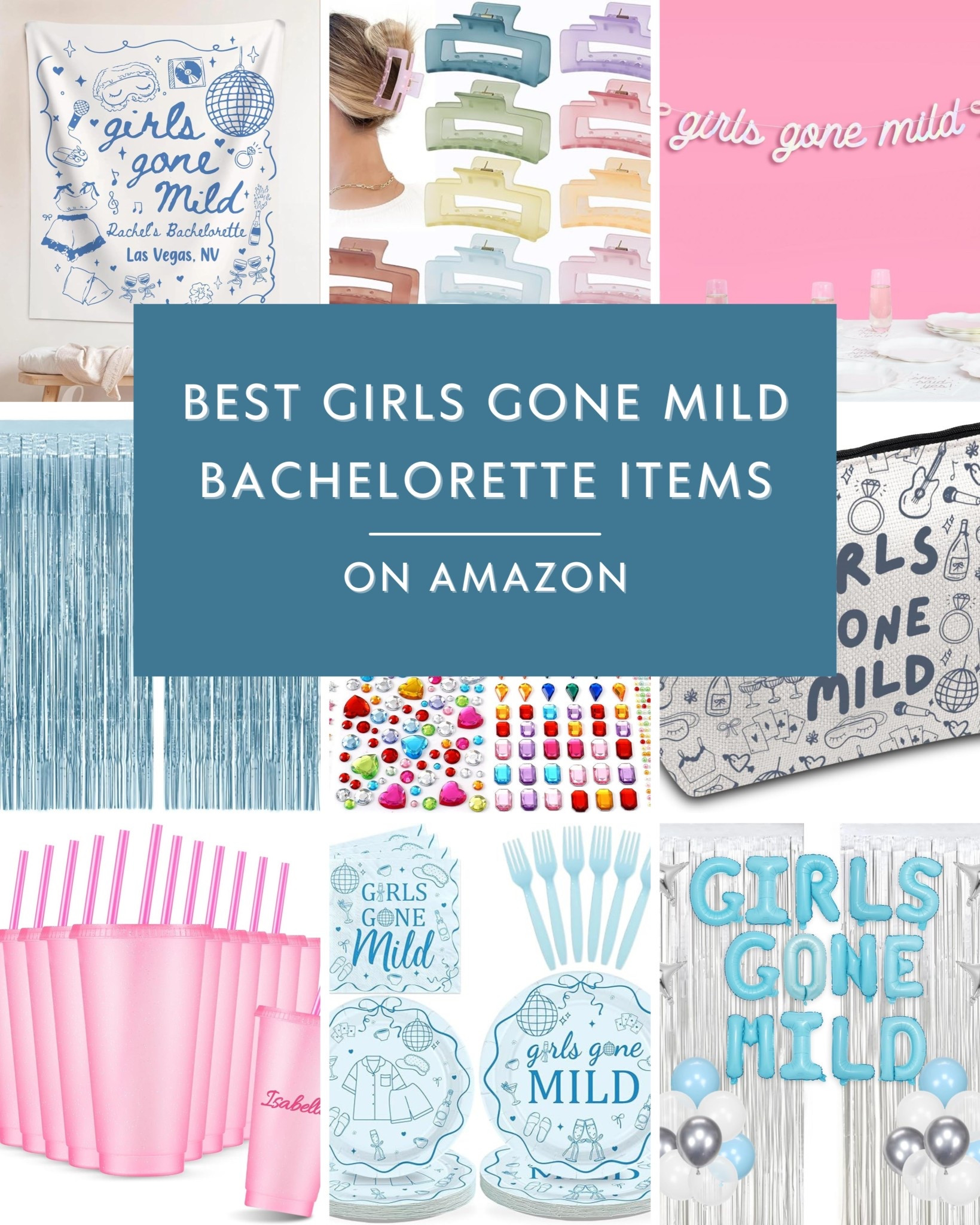 For the brides whose bachelorette party looks more like:
✨ matching pajamas
✨ a cute dinner
✨ maybe a glass of wine
✨ everyone in bed by 10:30

aka Girls Gone Mild energy.

I linked my favorite Amazon finds for the cutest low-key bachelorette weekend — decor, crafts, accessories, and cozy essentials.

All linked here 🤍

#LTKWedding