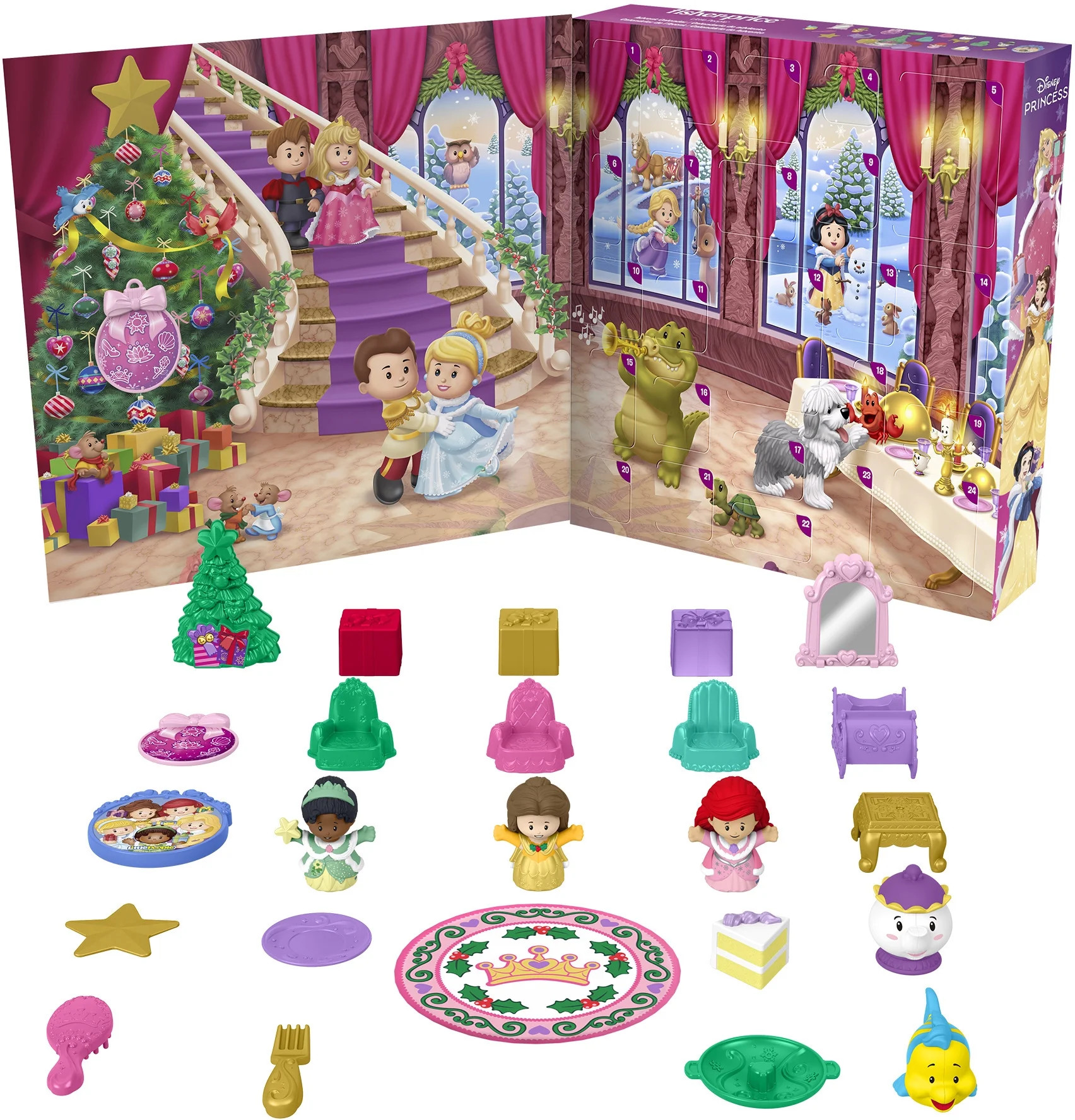 Fisher Price - Disney Princess Advent Calendar by LittlePeople | Walmart (US)