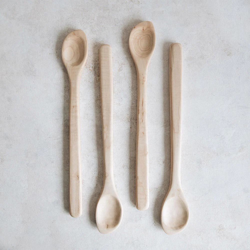 Hand Carved Maple Cooking Spoon | Roan Iris