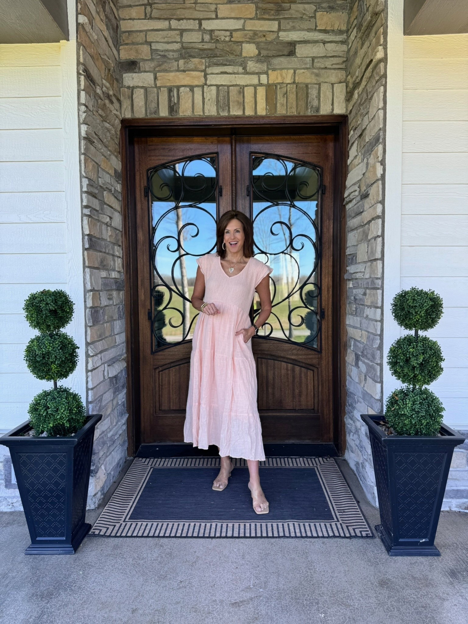 The cutest spring dress!
Code: ANNIE10
Pink dress - medium 
-
-
-
Women’s fashion, outfit inspo, outfit ideas, what to wear for, fashion over 40, fashion over 50, spring outfits, winter to spring style, winter to spring transition outfits, spring outfits, spring fashion, spring style, women’s spring outfit, Vacation outfit, vacation style, Easter outfit, Easter outfit inspo 

#LTKSeasonal #LTKootd #LTKOver40