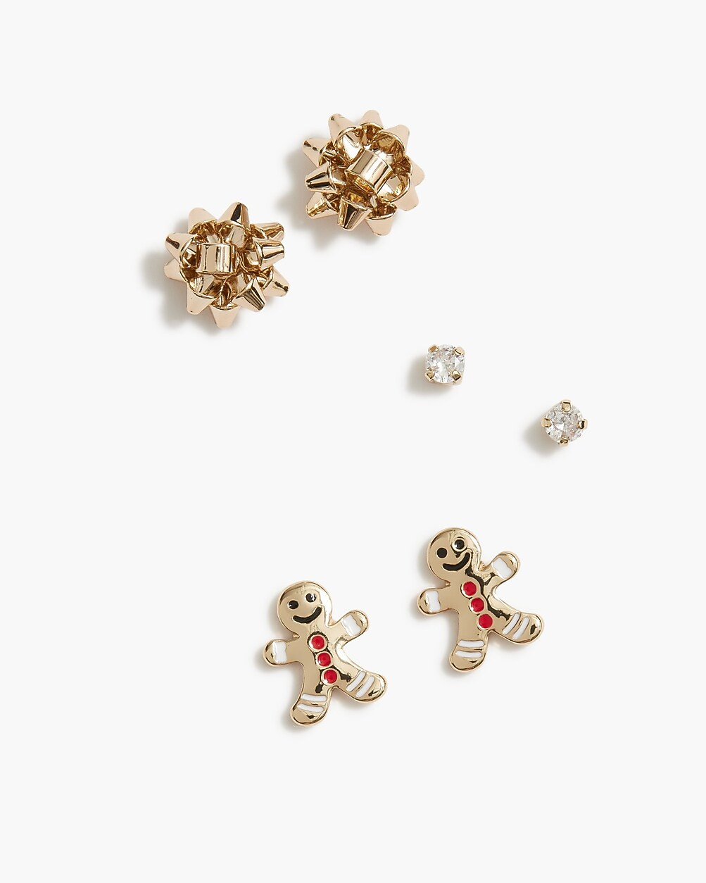 Holiday stud earrings pack | J.Crew Factory