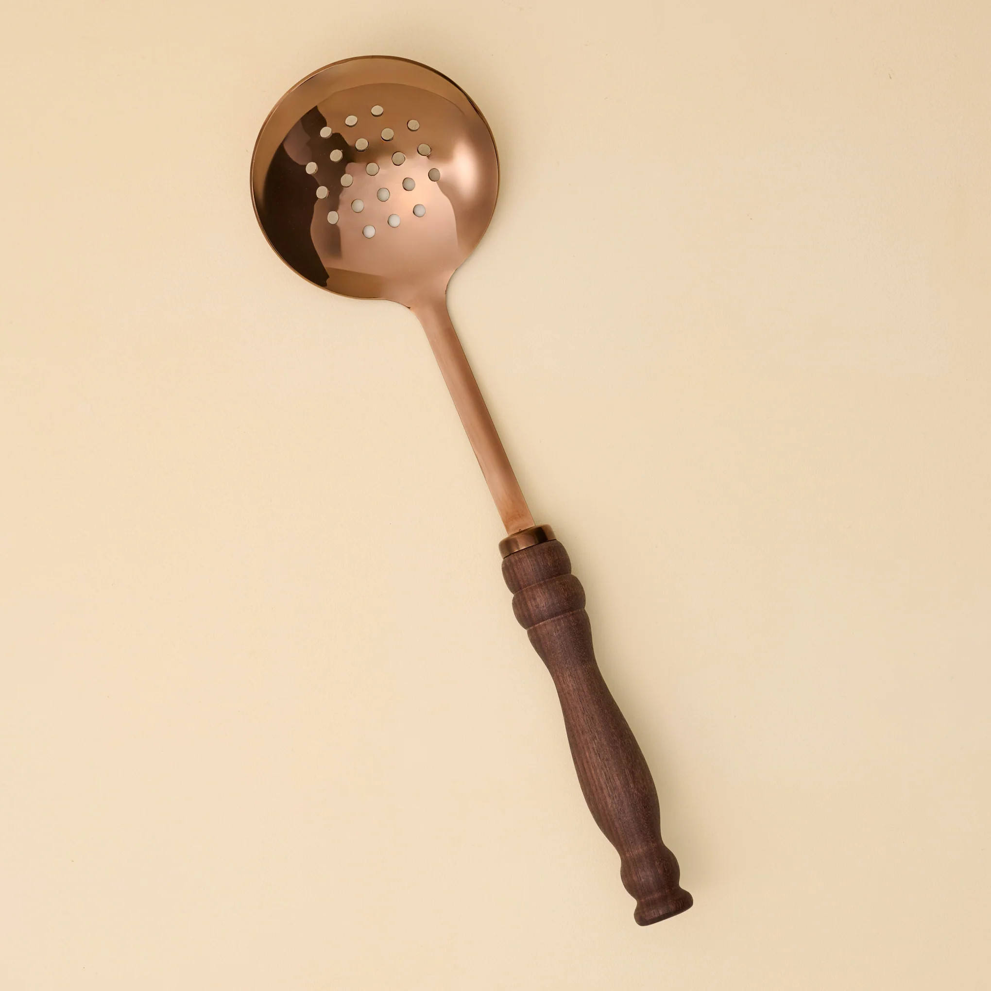 Walnut Handle + Copper Slotted Spoon | Magnolia
