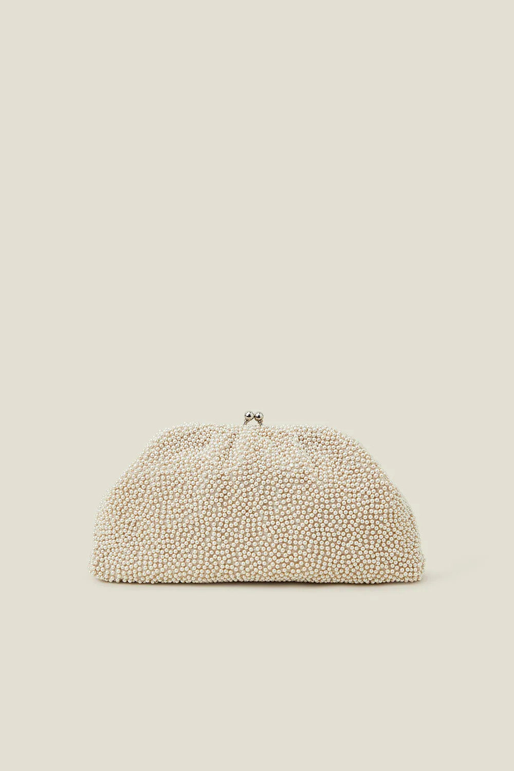 Bags & Purses | Pearl Embellished Cloud Clutch Bag | Accessorize | Debenhams UK