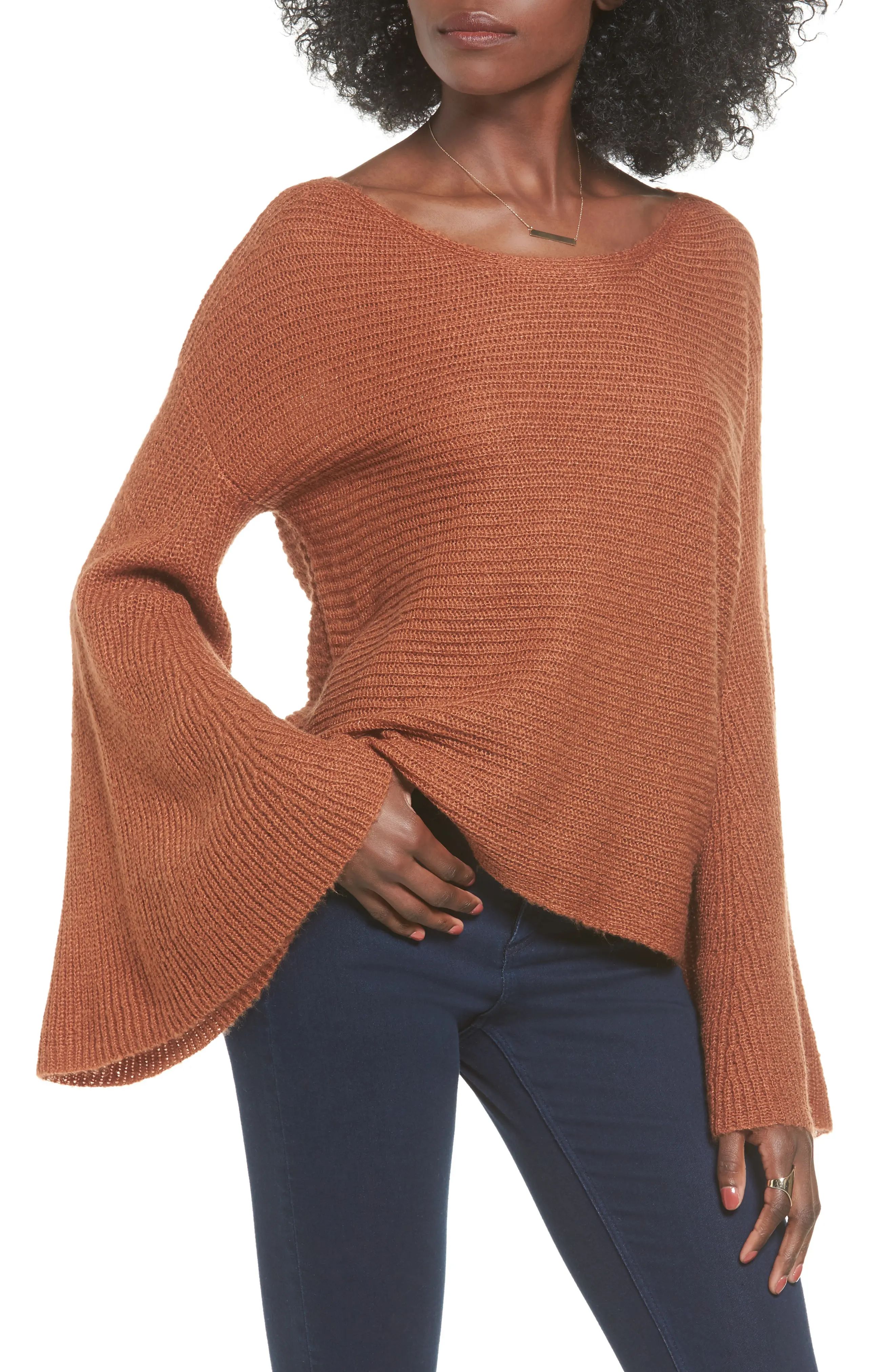 Flare Sleeve Sweater | Nordstrom