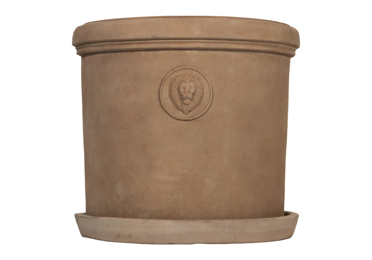 TERRACOTTA LION PLANTERS | Alice Lane Home Collection