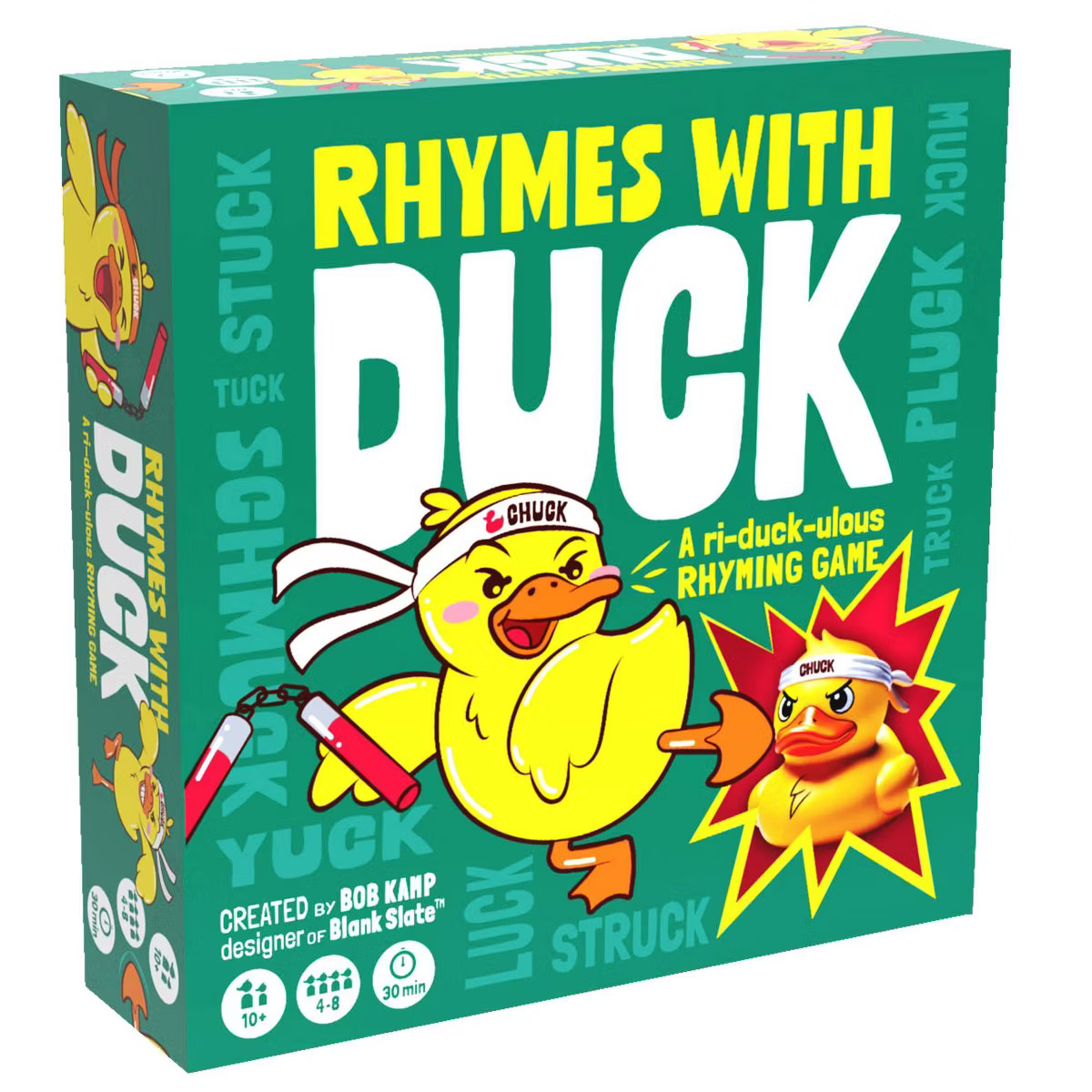 Asmodee Rhymes with Duck Card Game: Language Skills Educational Party Game, 4-8 Players, Includes... | Target