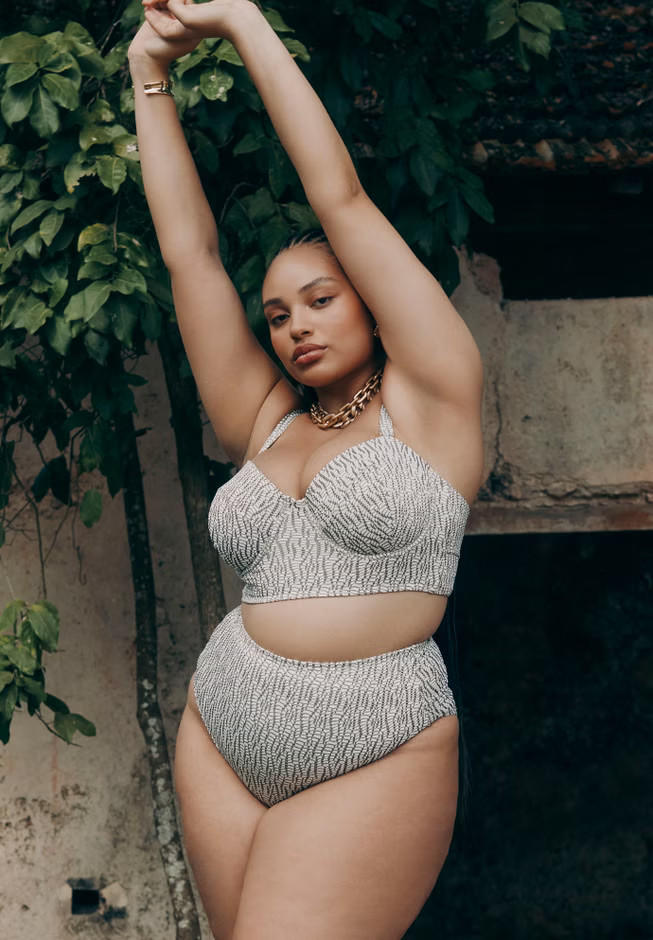 High Waisted Bikini Bottom | Eloquii