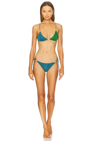 Oseree Lumiere O Kini Set in Emerald Green & Ocean Blue from Revolve.com | Revolve Clothing (Global)