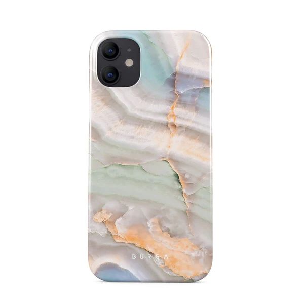 Pastel Hues - Colorful Marble iPhone 12 Case | BURGA
