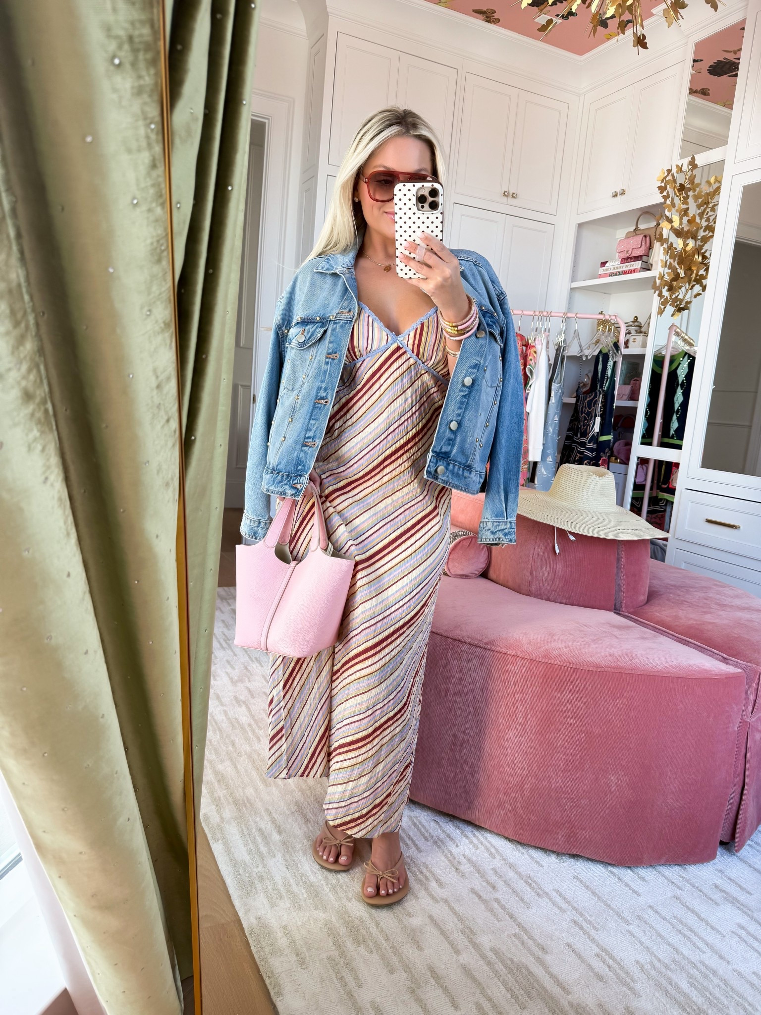 Easy spring dress! 
Wearing size small  

#LTKspring #LTKootd #LTKgrwm