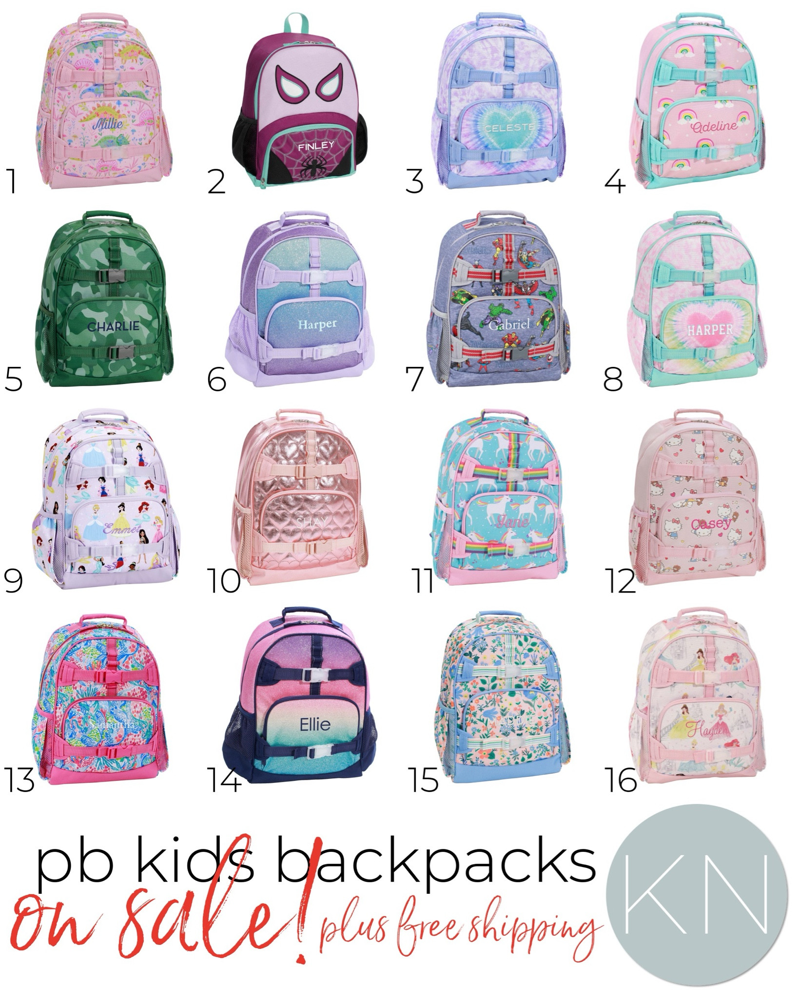 Just in time for back to school, these cool kids’ backpacks are on sale and ship for free. They can be personalized and come in mini, small and large sizes. Disney backpack dinosaur backpack boy backpack girl backpack kid giftt#LTKBacktoSchool

#LTKSaleAlert #LTKKids