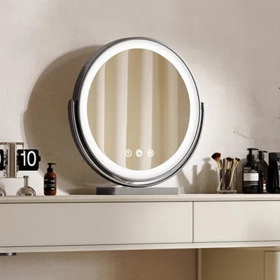 Makeup Vanity with Light mirror,5 drawers | Wayfair North America