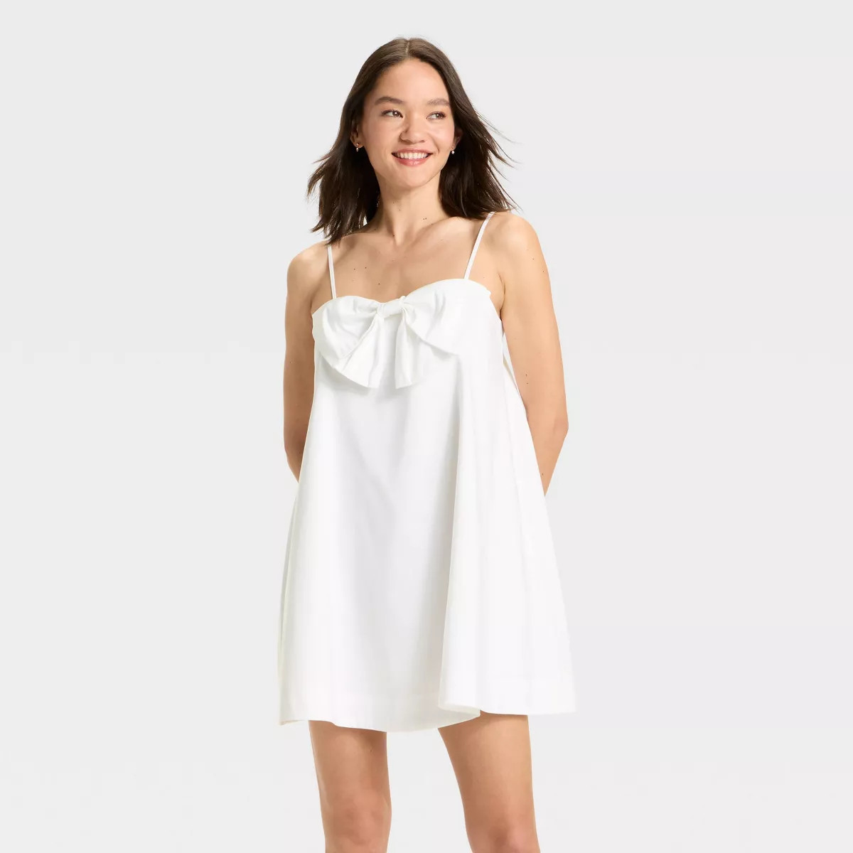 Women's Mini Bow Shift Dress - A New Day™ | Target