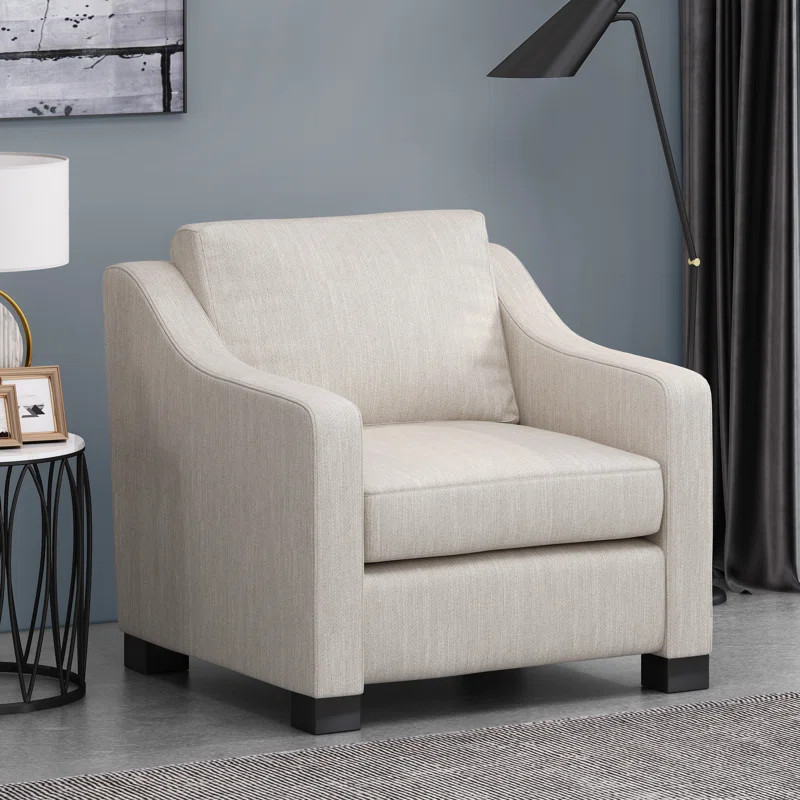 Latitude Run 85.73Cm Polyester Armchair | Wayfair Professional