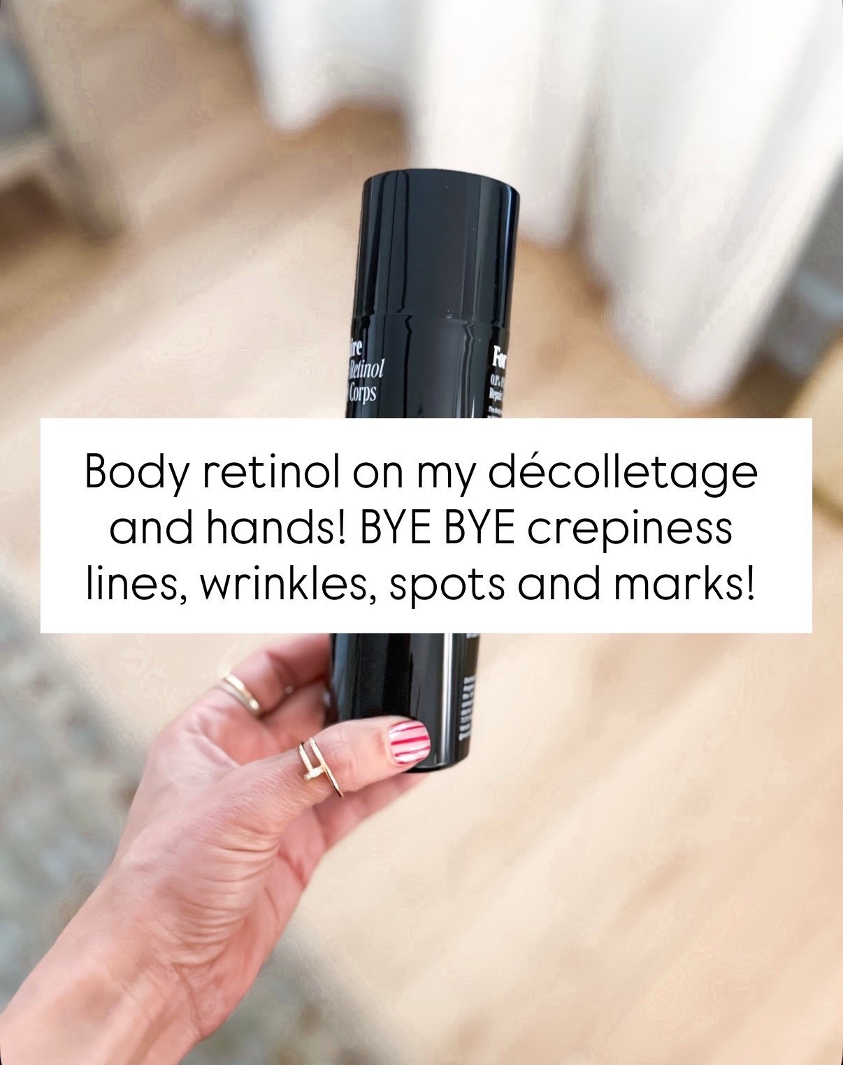 I love this body retinol serum! I have been applying it to my décolletage and on my hands, but you can use it all over! Has great anti-aging benefits! 


#LTKmorningroutine #LTKselfcare #LTKBeauty