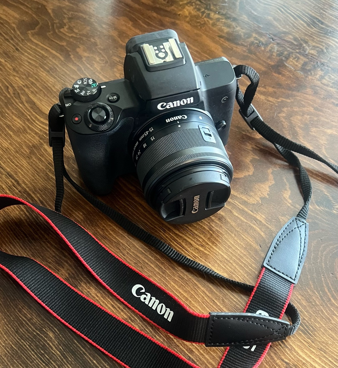 The best camera I’ve had! I use it for Vlogs and photos :) the back screen swings out for the mirrored vlog screen! 