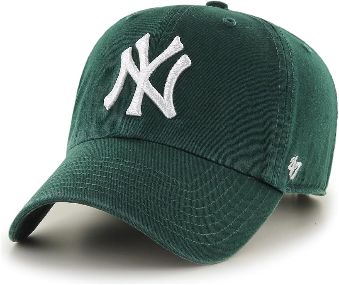 '47 New York Yankees Dark Green Clean UP Brand Clean UP Cap | Amazon (US)