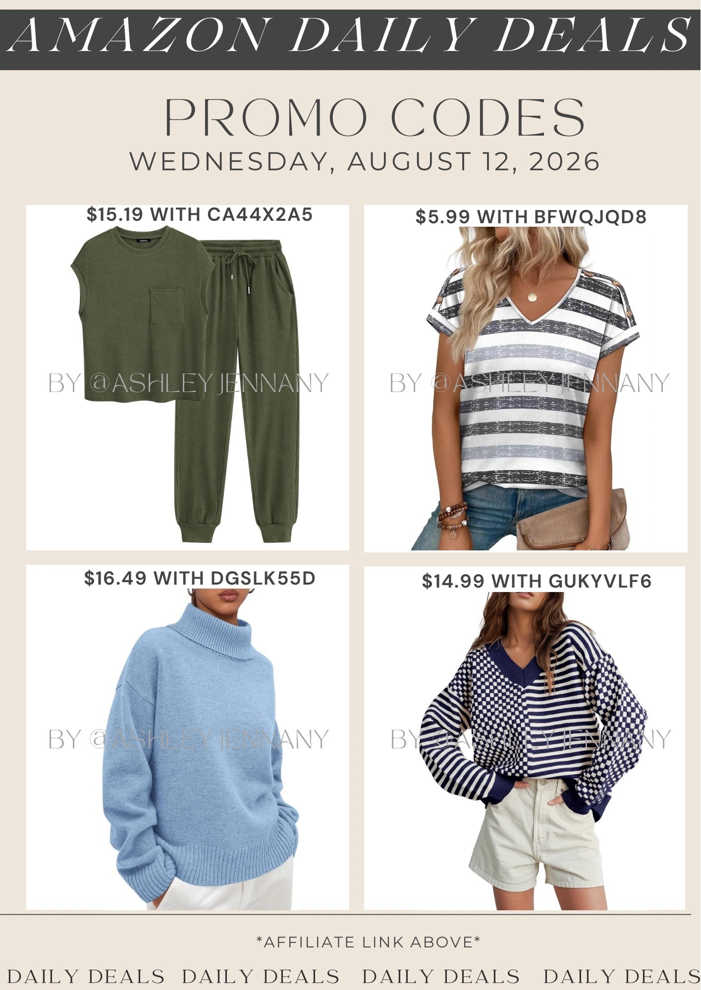 Amazon deals

#LTKSaleAlert #LTKMidsize #LTKSeasonal