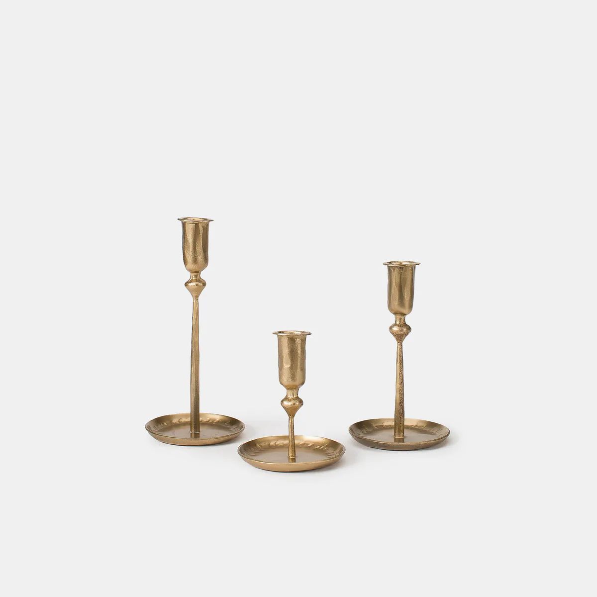 Bruges Brass Candlestick  Holder | Amber Interiors