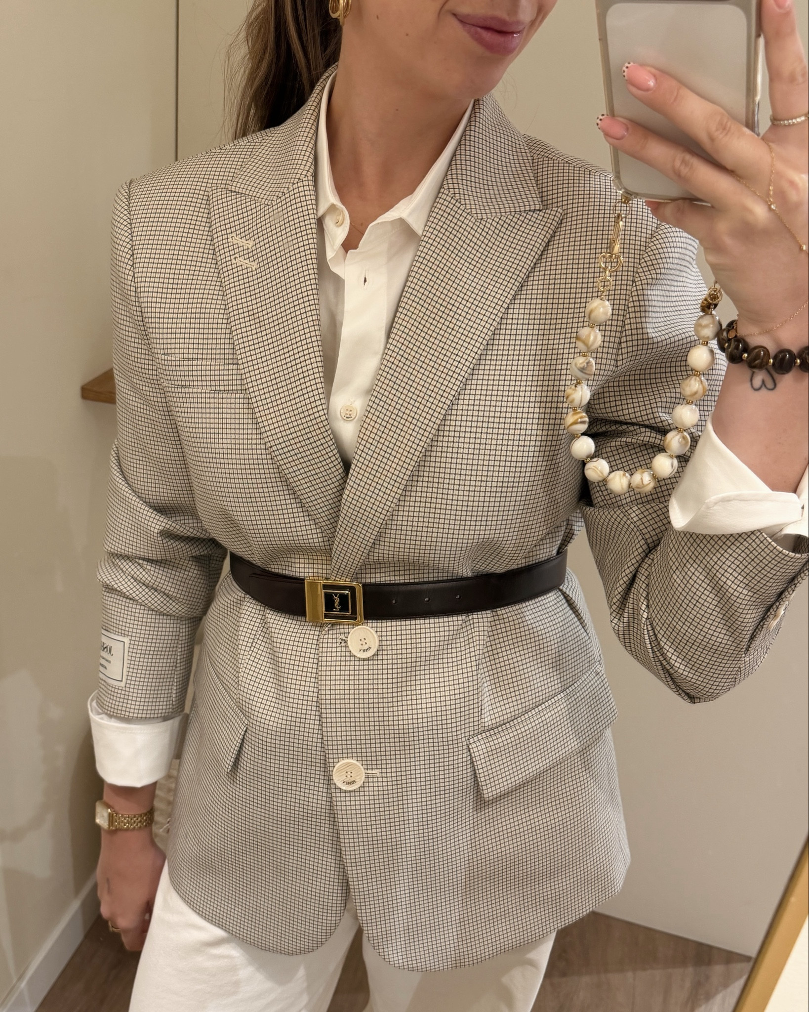 I love a good basic check blazer for spring 🤍
Wearing it with a YSL belt, Mango jeans, and Dune London penny loafers!

#LTKspring #LTKnederlands #LTKeurope