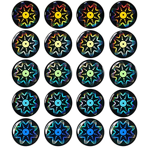 Zonon 18 Pieces Emf Stickers Emf Blocker for Cell Phone Radiation Equipment Neutralizers Devices Accessories for Laptops Computers (Delicate Style) | Amazon (US)