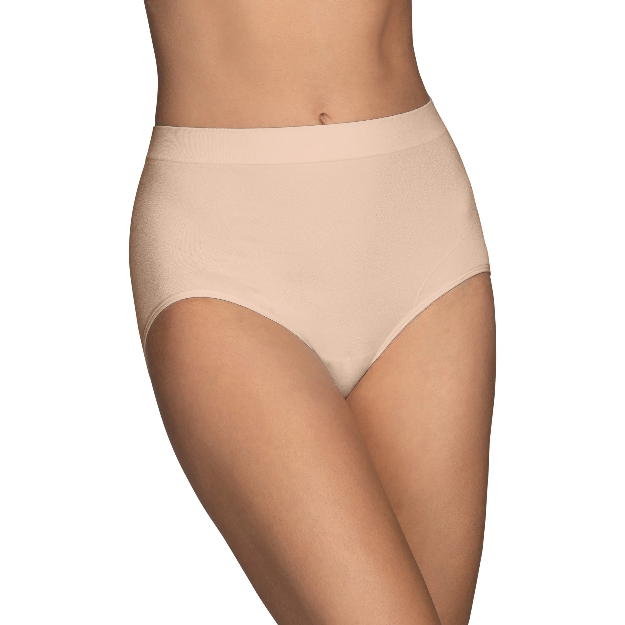 Vanity Fair Lingerie Women's Smoothing Comfort Seamless Brief Underwear | Walmart (US)