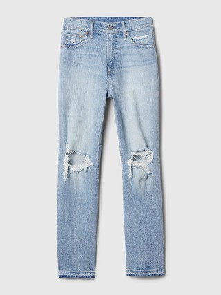 High Rise Cheeky Straight Jeans | Gap (US)