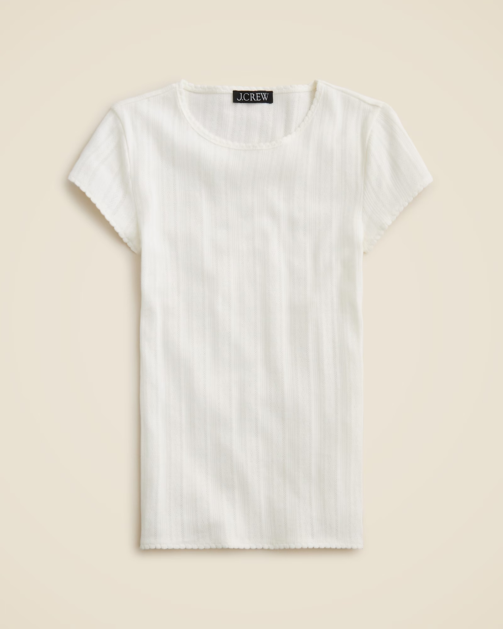 best seller4.3Summary of 39 reviewsPointelle short-sleeve T-shirt | J. Crew US