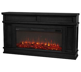 Real Flame Torrey Landscape Electric Fireplace | QVC