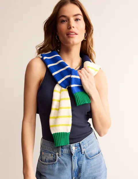 Ribbed Racer Vest | Boden (US)