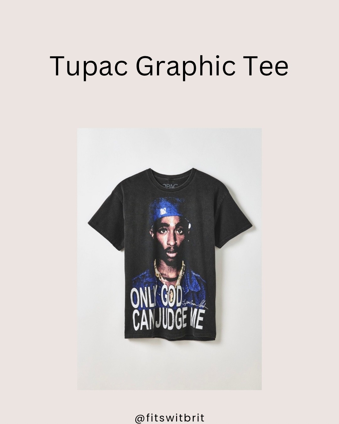Tupac Graphic Tee

#LTKMens