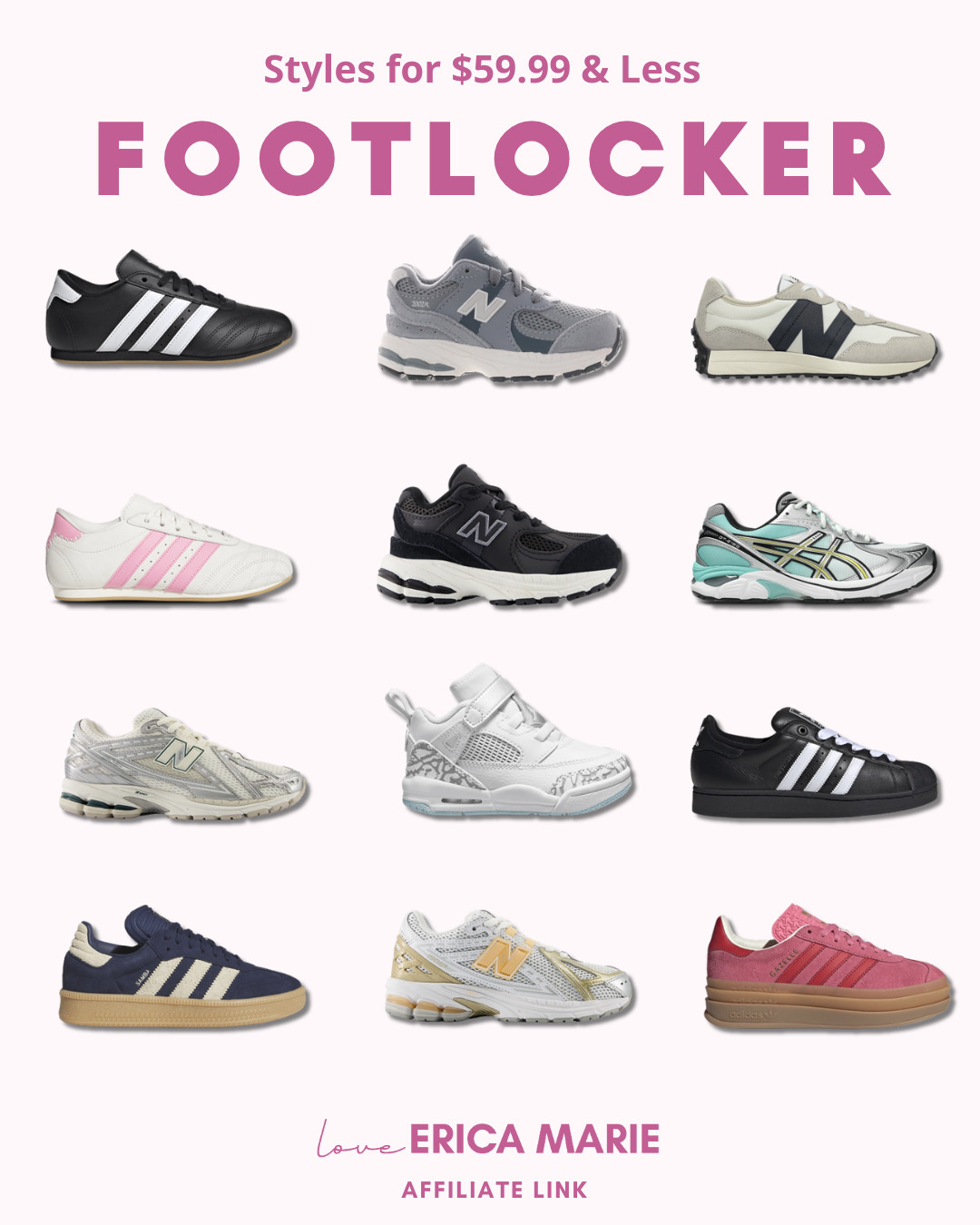 FootLocker's Styles for $59.99 & Less  

 #LTKGiftGuide #LTKHoliday #LTKSaleAlert