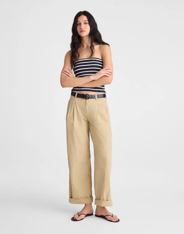 The Everyday Trouser in Poplin | Madewell