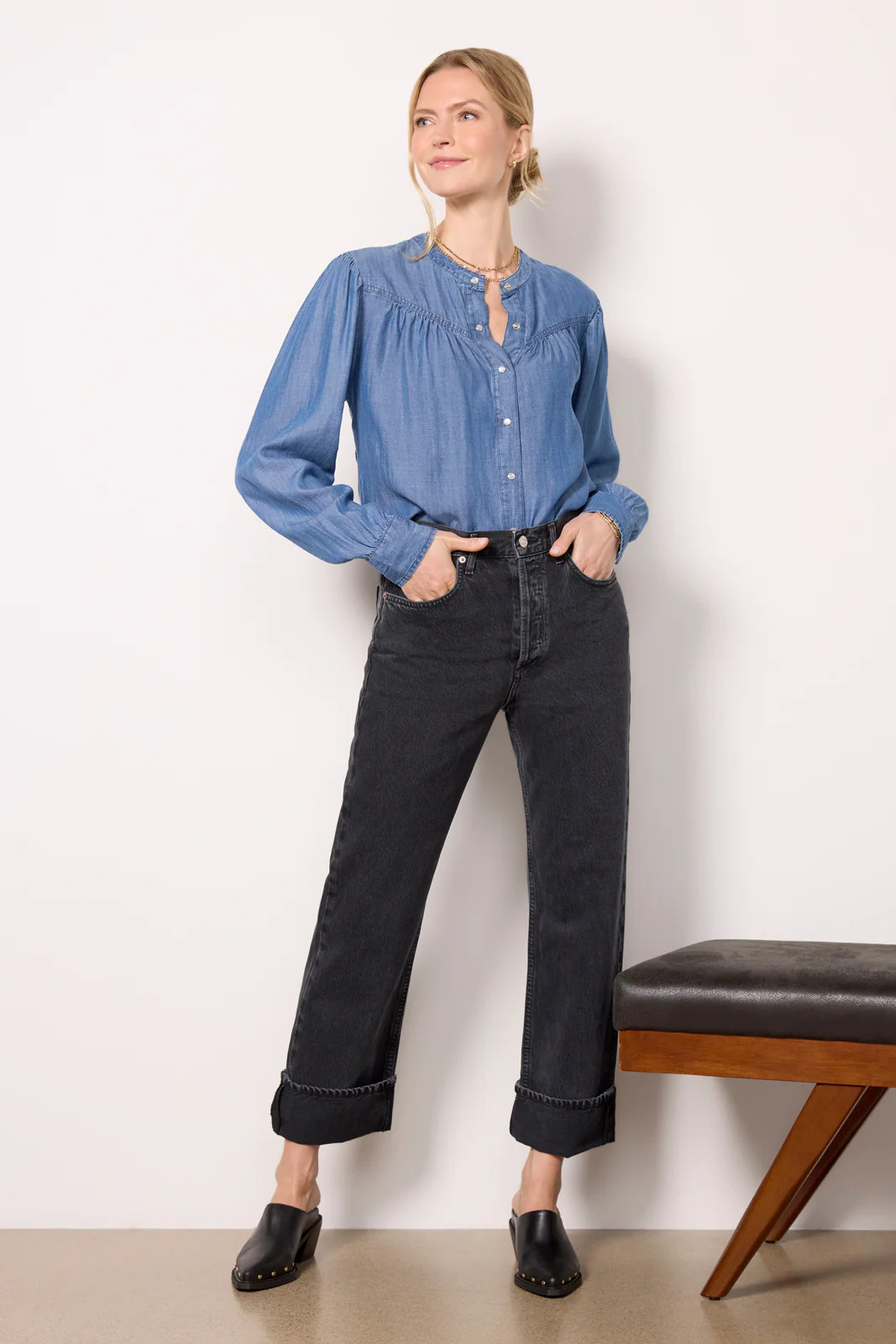 Fran Cuffed Straight | Evereve