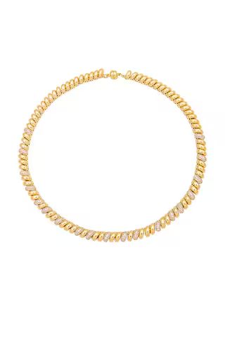 Luv AJ The Marbella Pave Necklace in Gold from Revolve.com | Revolve Clothing (Global)