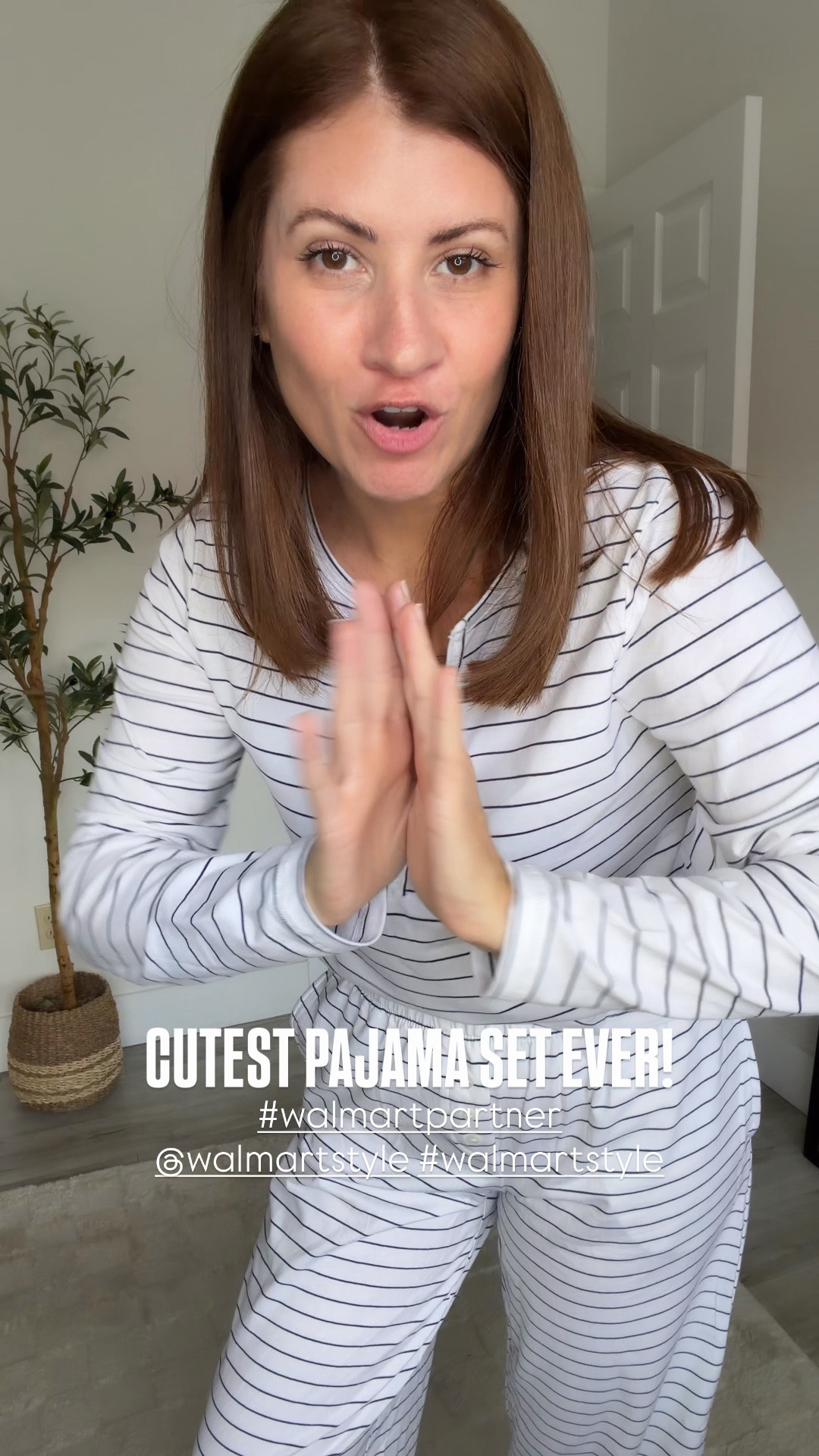 Sending department with Walmart to share the cutest pajama set ever! For all of my pajamas, set, loving girly out there, you were going to love this one! Wearing a size small in the bottoms, and I did size up to a large in the top just for extra room, but I love how you can customize sizing because they’re sold separately! Linking these and a ton more that I know you’re gonna love! #WalmartPartner #WalmartStyle @walmartstyle


#LTKSeasonal #LTKOver40