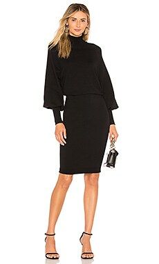 L'Academie The Jen Sweater Dress in Black from Revolve.com | Revolve Clothing (Global)