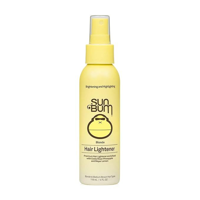 Sun Bum Blonde Formula Hair Lightener, 4 oz Spray Bottle, 1 Count, Hair Highlighting Spray, Parab... | Amazon (US)