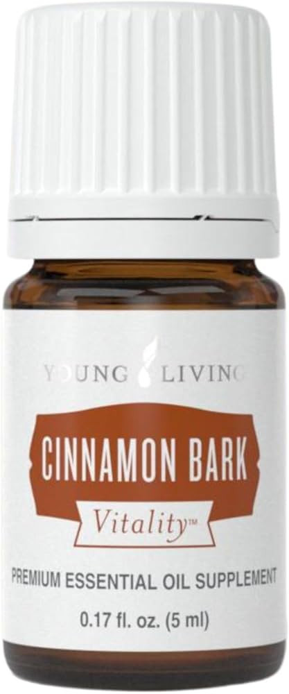 Young Living Cinnamon Bark Vitality - 5ml - Aromatic Culinary Spice - Premium Essential Oil for I... | Amazon (US)
