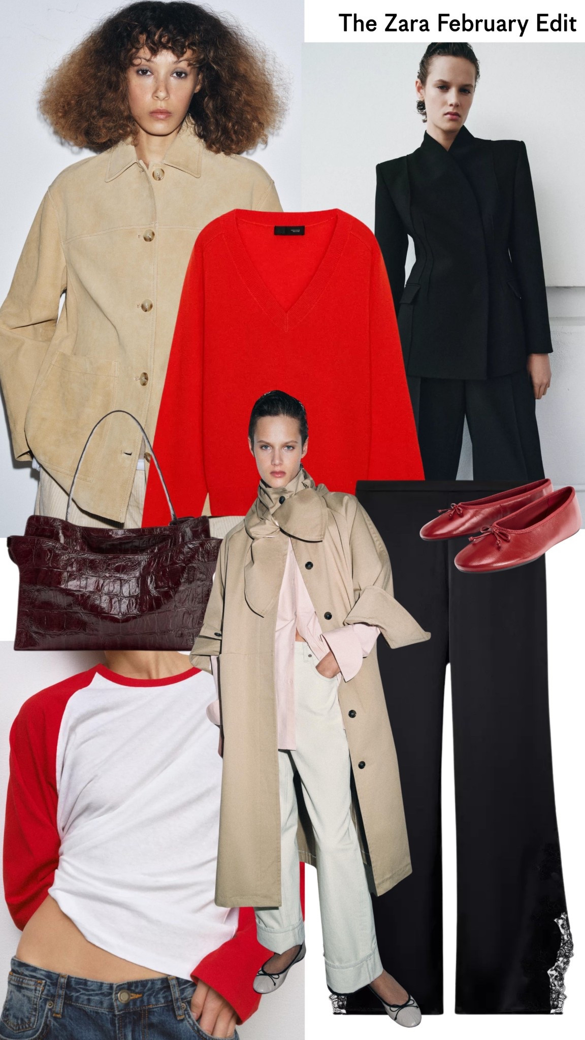 Zara New In February Edit 

Wishlist | Coat | Trench | Bag | Flats | Red | Work | City 

#LTKuk #LTKwinter #LTKworkwear