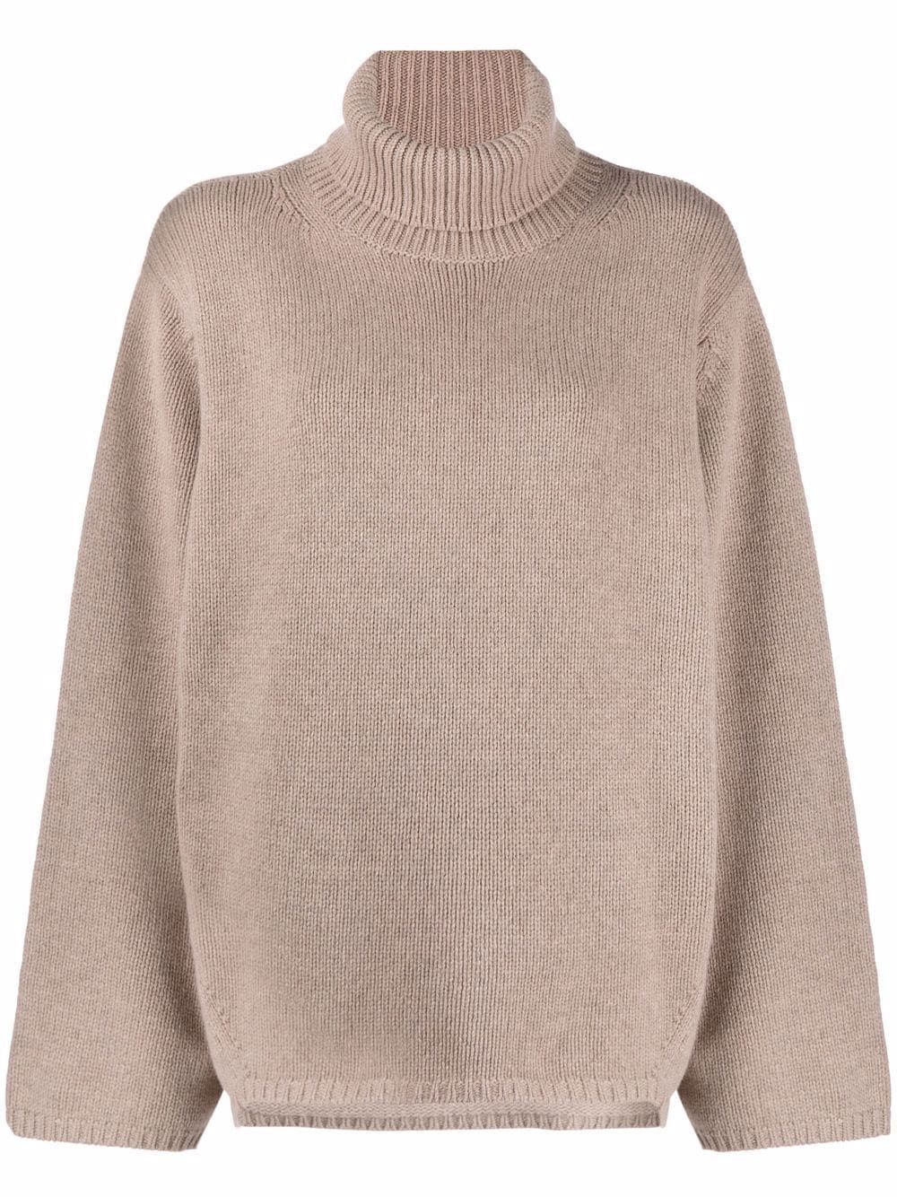 TOTEME Oversized Rollneck Jumper - Farfetch | Farfetch Global