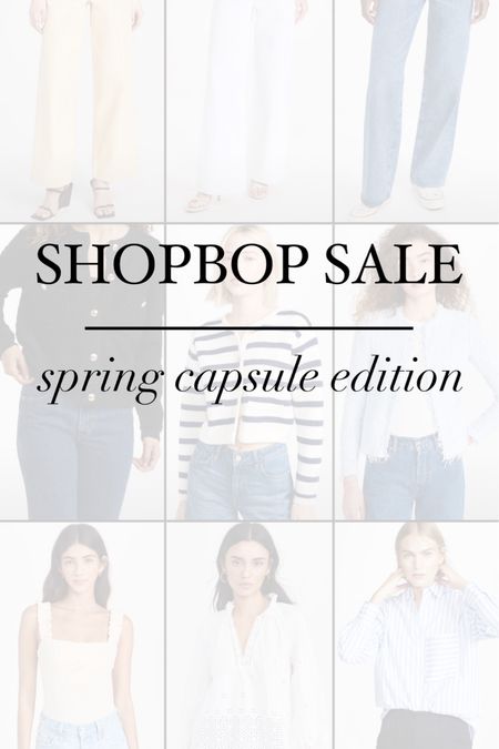 Shopbop spring sale code SPRING20 

#LTKsalealert #LTKSeasonal #LTKSpringSale