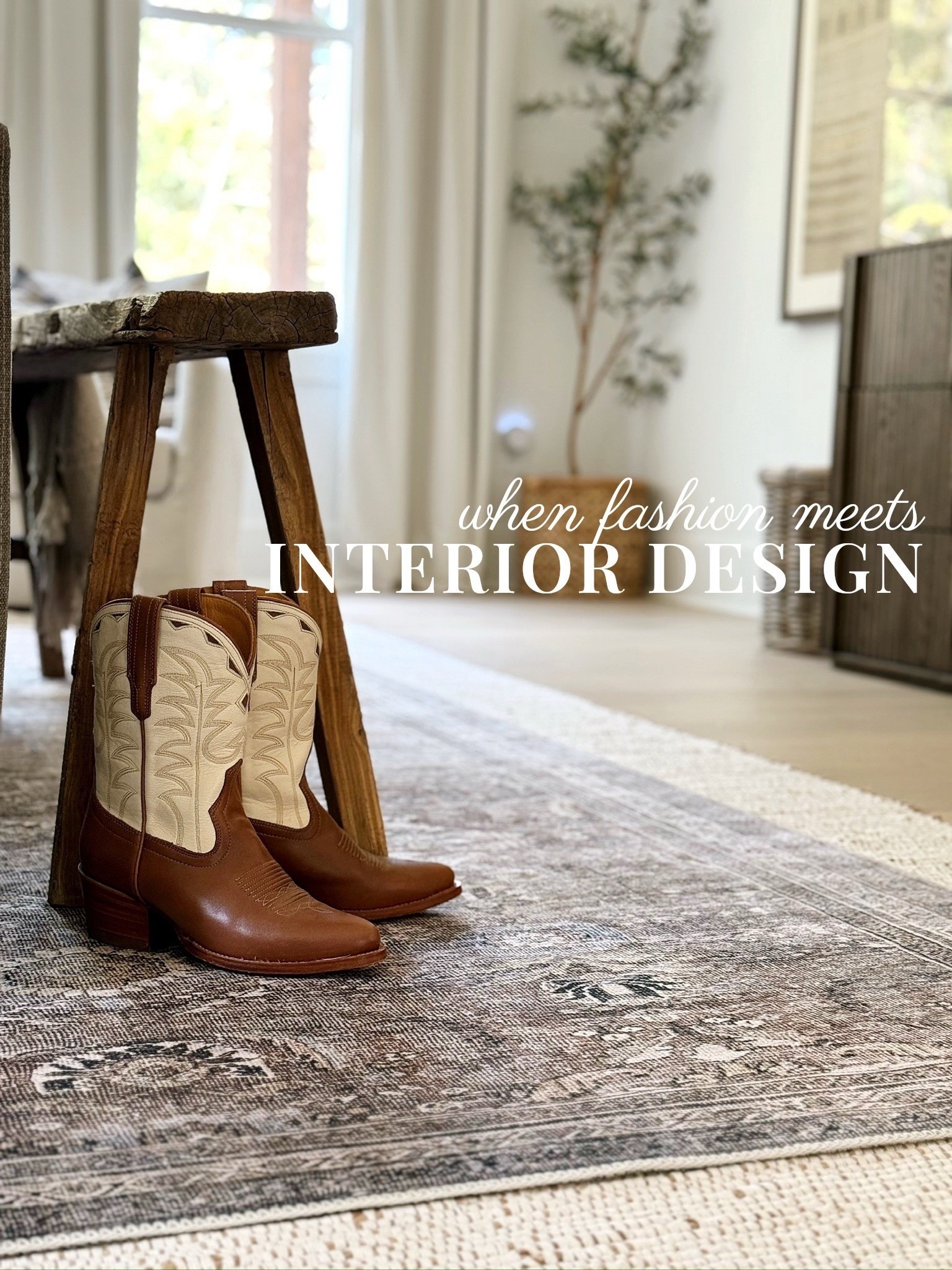 ✨ It’s the mix of textures and personal touches that make a space truly yours. Boots on a vintage bench, layered rugs, and natural tones = Modern Classic magic.

Do you want to bring our dreamy Modern Classic style interior design into your own home? 🏡 You’re in luck! Reserve our Online Interior Design packages today -> https://porcheandco.com/edesign ✨ We can’t wait to work with you & design your home with #porcheandco

#porcheandco #modernclassicdecor #neutralinterior #rusticdetails #farmhousestyledecor #westerninspired #homedecorideas #modernfarmhousevibes #decorlove #edesign



#LTKvlog #LTKdayinmylife #LTKHome