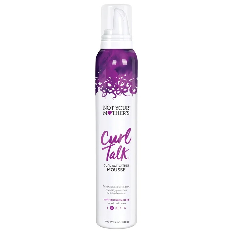 Not Your Mother's Curl Talk Frizz Control Spray Hair Styling Mousse, 7 oz | Walmart (US)