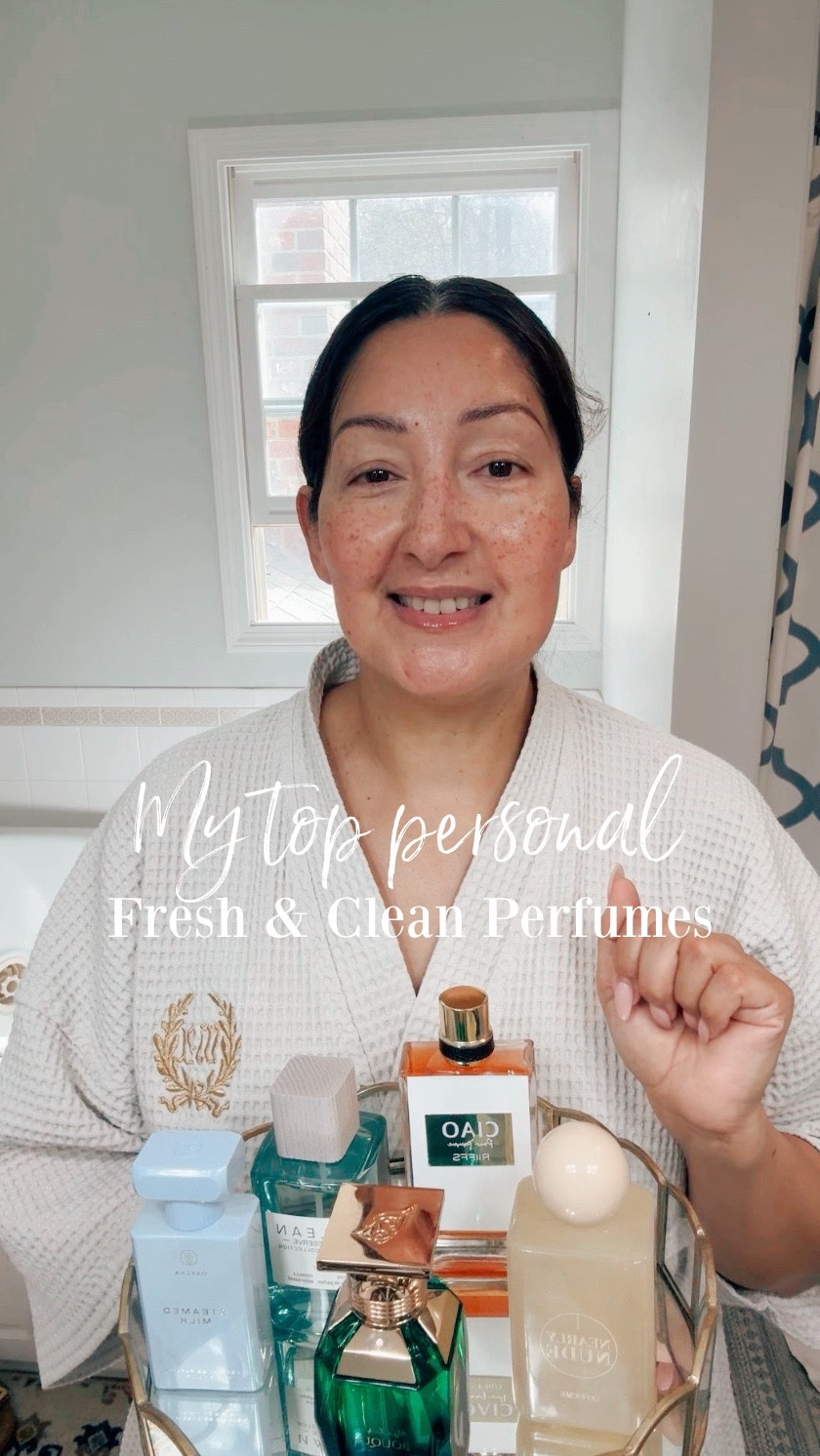 Sharing my personal favorite clean and fresh perfumes. They all give me that glowing, just-showered feeling hours later, even on warm days! Light, crisp, and never heavy. Two have a very mild cozy warmth that still feels perfectly clean and fresh. 

#LTKSeasonal #LTKselfcare #LTKBeauty