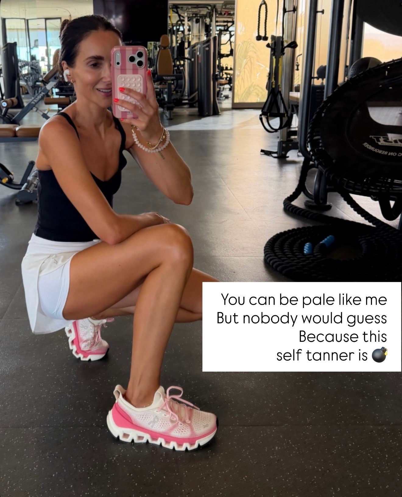 This self-tanning mousse develops into a natural-looking bronze with an even, streak-free finish and a quick two-hour express formula.

self tanner, tanning mousse, gradual tan, bronzed skin, summer beauty, glowing skin, beauty favorite, skincare routine, Sephora beauty, self tanning

#LTKOver40 #LTKBeauty #LTKselfcare