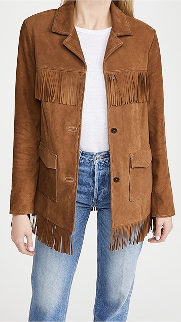Fringe Suede Jacket | Shopbop